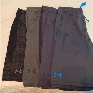 UA gym shorts